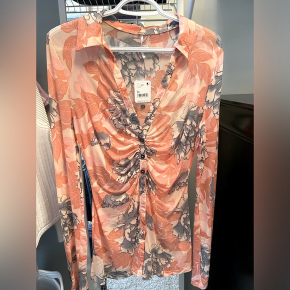 Free People Lucky Shirtee - Picture 1 of 6